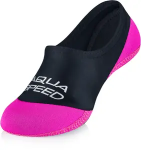 Шкарпетки для басейну Aqua Speed NEO SOCKS 7383 чорний, малиновий Діт 30-31 купити