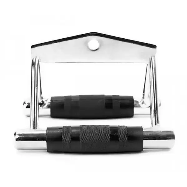 Ручка для тяги York Fitness с параллельным узким хватом, хром. купить недорого в Украине, фото 4