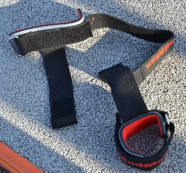 Лямки для тяги MadMax MFA-332 PWR Straps+ Black/Grey/Red купити недорого в Україні, фото 6