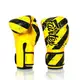 Боксерські рукавиці Fairtex BGV14Y Yellow/Black 12 унцій (бинти в комплекті) купити