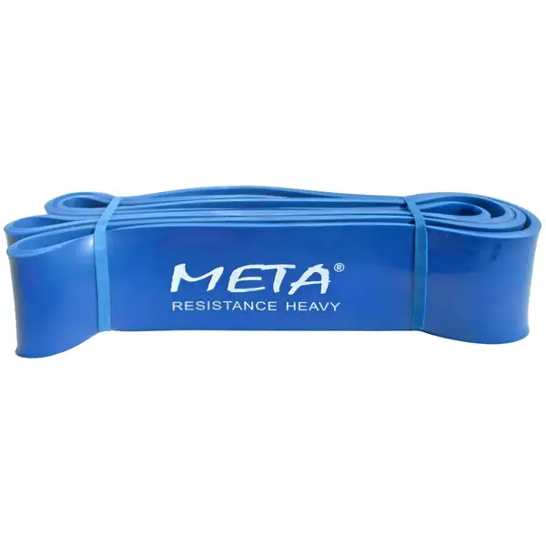 Резинка-петля силовая Meta Elastic power band heavy синий Уни 6,4х208 см купить
