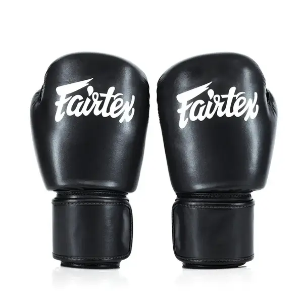 Боксерские перчатки Fairtex BGV27 Black 10 унций (бинты в комплекте) купить недорого в Украине, фото 2