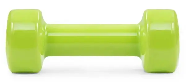 Гантелі вінілові PowerPlay 2 * 1,5 кг. PP_4103 Зелені (2шт. - пара) + Резинка для фітнесу 7,5кг купити недорого в Україні, фото 5