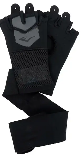 Бинти-рукавички Everlast PROSPECT QUICK WRAPS чорний, сірий Уні L/XL купити недорого в Україні, фото 3