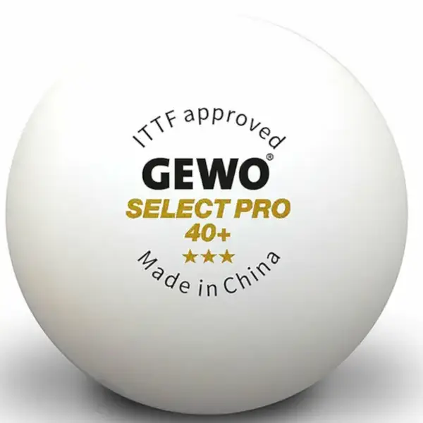 Мячи для настольного тенниса Gewo Select Pro 40+ ITTF 6 шт (86481200) купить