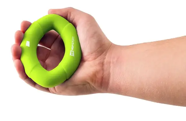 Эспандер силиконовый овальный 13,6кг Hop-Sport HS-S013OG зеленый купить недорого в Украине, фото 3