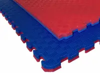Татамі мат EVA 25 мм 1х1м (червоно-синій) купити