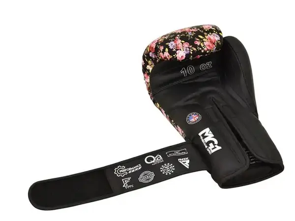 Боксерские перчатки RDX FL5 Floral Black 8 ун. купить недорого в Украине, фото 5