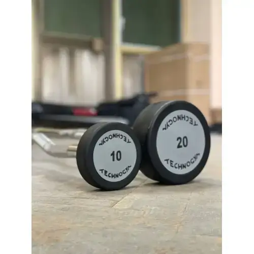 Штанга вигнута цілісна 10 кг Technogym TGW-10kg купити недорого в Україні, фото 3