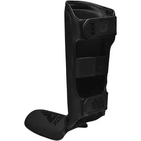 Захист гомілки та стопи RDX F6 KARA Shin Instep Guards Black XL купити недорого в Україні, фото 6