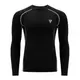 Рашгард з довгим рукавом RDX Lycra Black L купити
