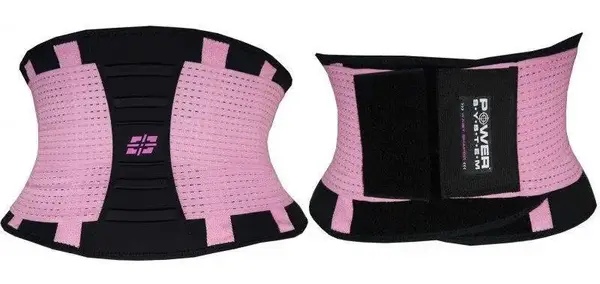 Пояс-корсет для підтримки спини Power System PS-6031 Waist Shaper Pink S/M купити недорого в Україні, фото 5