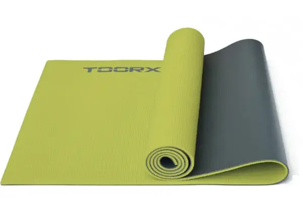 Коврик спортивный Toorx Yoga PVC 173 х 60 х 0,6 см для йоги и фитнеса Verde/Antracite (MAT-176) купить