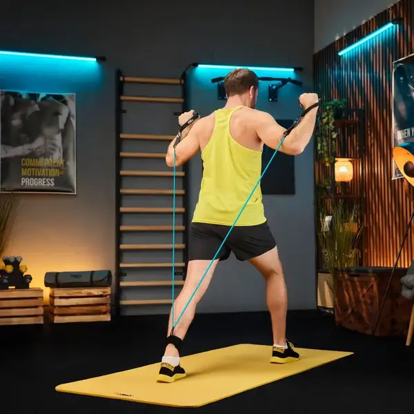 Набор резинок с эспандерами 4,6-22,8 кг Trex Sport TX-050TSV черный купить недорого в Украине, фото 8