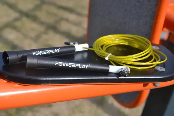 Скакалка швидкісна PowerPlay 4202 Ultra Speed Rope Жовта (2,9m.) купити недорого в Україні, фото 6