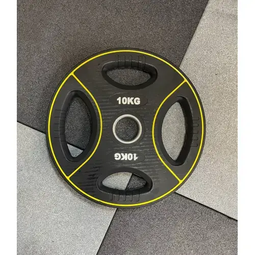 Олімпійський диск уретановий Generation Fitness FF51C4D-10 кг купити недорого в Україні, фото 4