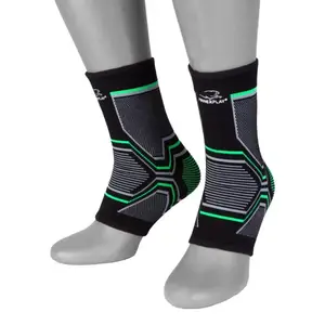 Бандажі на гомілкостоп PowerPlay 4100 Чорні S/M (пара) купити