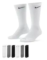 Носки Nike U NK ED PLS CSH CRW 6PR - 132 черный, серый, белый Чел 34-38 купить