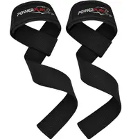 Лямки для тяги PowerPlay 7065 Classic Lifting Gym Straps Чорні купити