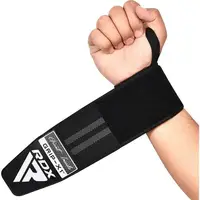 Бинти для зап'ясть (кистьові бинти) RDX WR11 GYM Wrist Wrap Black/Grey купити