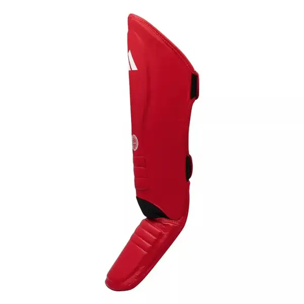 Защита голени и стопы с лицензией Wako Semi Contact XS| красная | ADIDAS WAKOB01 купить недорого в Украине, фото 8