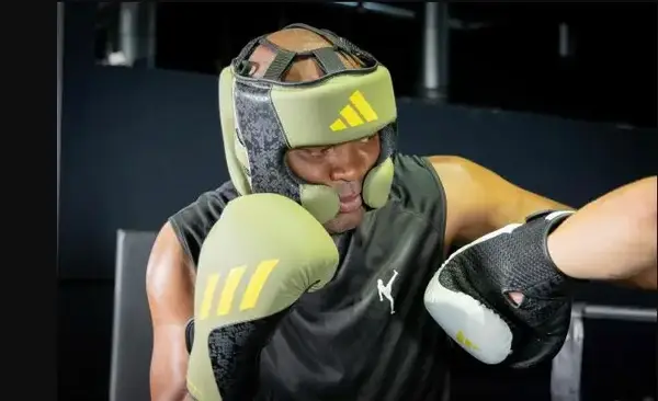 Шолом боксерський ADIDAS X ANDERSON SILVA 50 L | зелений-чорно-жовтий | Обхват голови 58-61 см | ADIDAS ADIAS50HG купити недорого в Україні, фото 9