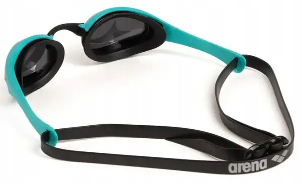 Окуляри для плавання Arena COBRA ULTRA SWIPE чорний, бірюзовий Уні OSFM купити недорого в Україні, фото 4