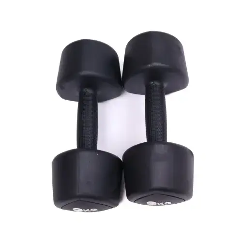 Гантели с уретановым покрытием 9 кг Generation Fitness FF51D6C-9kg (пара) купить недорого в Украине, фото 2