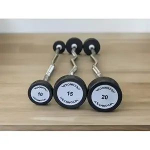 Набір вигнутих фіксованих штанг крок 5 вага 100 кг Technogym TGW-10-30 кг купити