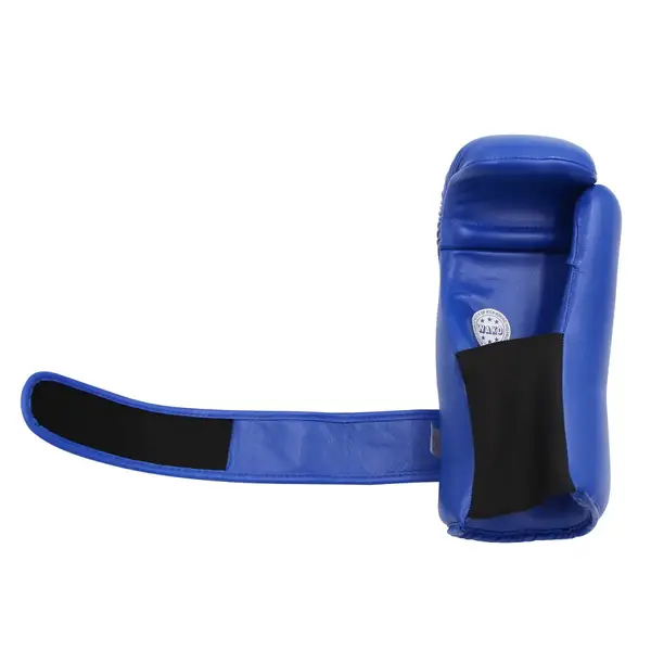 Перчатки полуконтакт Open Hand Semi-Contact Gloves с лицензией WAKO | синие | S |ADIDAS WAKOG3 купить недорого в Украине, фото 7