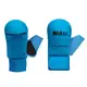 Рукавички для карате із захистом великого пальця з ліцензією WKF сині | XS SMAI SM P101 купити недорого в Україні, фото 38096
