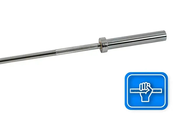 Гриф олимпийский прямой 150/50 THUNDER купить недорого в Украине, фото 7