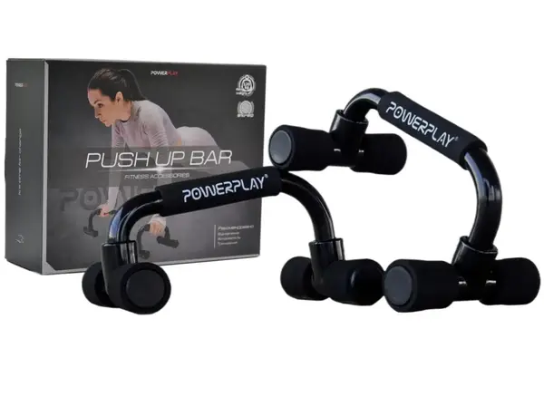 Упори для віджимань PowerPlay 4316 Push Up Bars пластикові (Скошені) купити недорого в Україні, фото 7