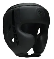 Боксерский шлем RDX F6 Matte Black M | Обхват головы 54-56 см купить