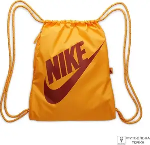 Рюкзак-мішок Nike NK HERITAGE DRAWSTRING 13L помаранчевий 33 х 43 см купити