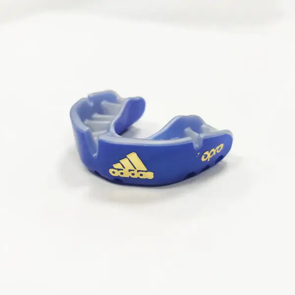 Капа взрослая Adidas Opro Gold синий/серебро | Adidas ADIBP35 купить недорого в Украине, фото 8