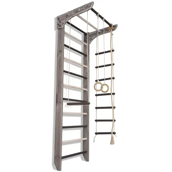 Спортивный уголок SportBaby "Kinder Loft &amp; White 2-240" купить