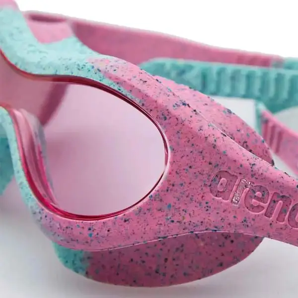 Окуляри-маска для плавання Arena SPIDER KIDS MASK рожевий, бірюзовий Діт OSFM купити недорого в Україні, фото 3