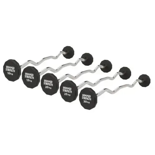 Набір вигнутих штанг 10-30 кг Hammer Strength FF10-30TPS купити