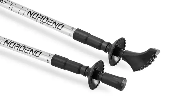 Трекінгові палиці Hop-Sport Nordend сріблясті купити недорого в Україні, фото 6