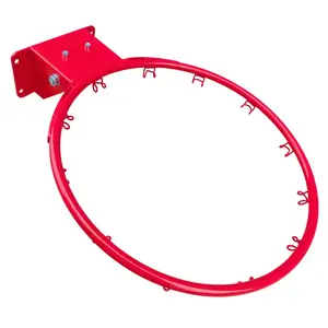 Баскетбольне кільце MASTER з сіткою 45 см - червоне купити