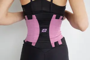 Пояс-корсет для підтримки спини Power System PS-6031 Waist Shaper Pink S/M купити