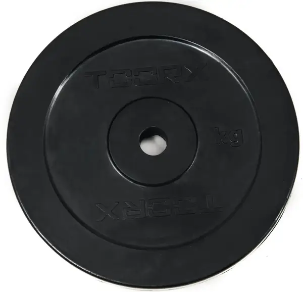 Диск для штанг і гантелей Toorx 0,5 кг 25 мм Чорний (DGG-05) купити