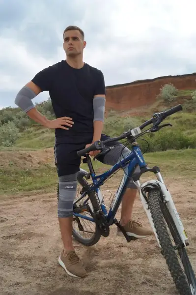 Налокотники Power System PS-6001 Elbow Support Grey (пара) XL купить недорого в Украине, фото 8