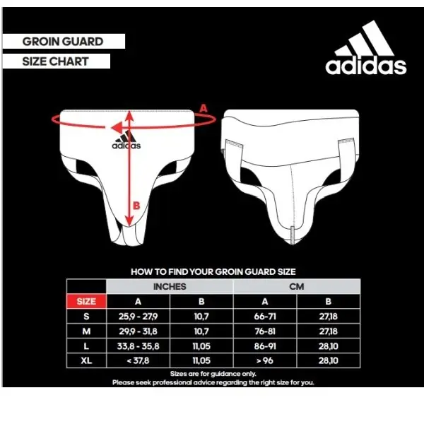 Чоловічий захист паху | M | чорний | ADIDAS ADIBP05 купити недорого в Україні, фото 5