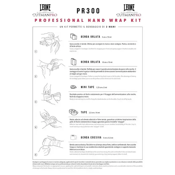 Набор для профессиональной тапировки Leone купить недорого в Украине, фото 7