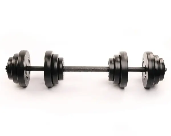 Набор гантели Elitum Titan 39кг с переходником купить недорого в Украине, фото 2