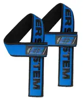 Лямки для тяги Power System PS-3401 Lifting Straps Duplex Black/Blue купити