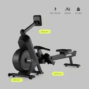 Веслувальний тренажер Zipro Power 10 чорний купити