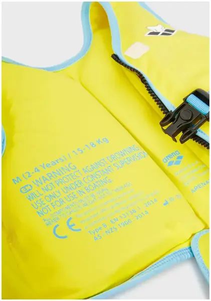 Жилет для плавання Arena FRIENDS SWIM VEST жовтий Діт 4-6 купити недорого в Україні, фото 3